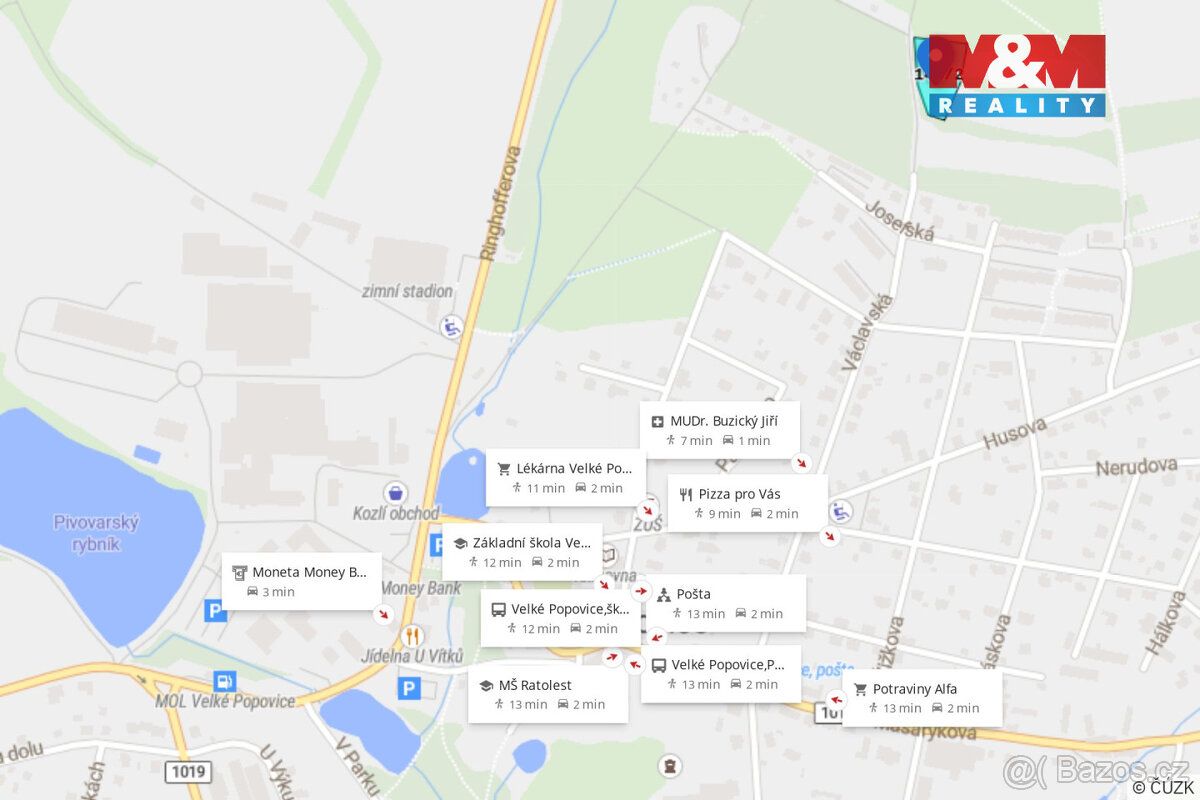 Nabízíme k prodeji pozemek vedený v katastru nemovitostí jak