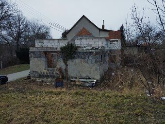 Prodej stavebního pozemku, rozestavěné stavby..v Loukově okr