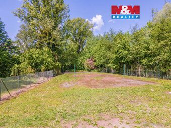 Pronajmu venkovní park.místo 12m² s park.zamyk.sloupkem v Mí