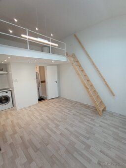 BEB POPLATKU RK. Pronajmu atelier 1kk se zahrádkou Vršovice 