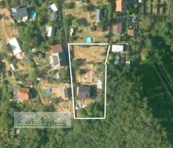 Prodej samostatně stojící zděné chaty 2+1, o celkové užitné 