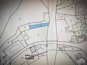 Prodej pozemku katastr Koclířov. Pozemek parc.č. 5370/2 trva