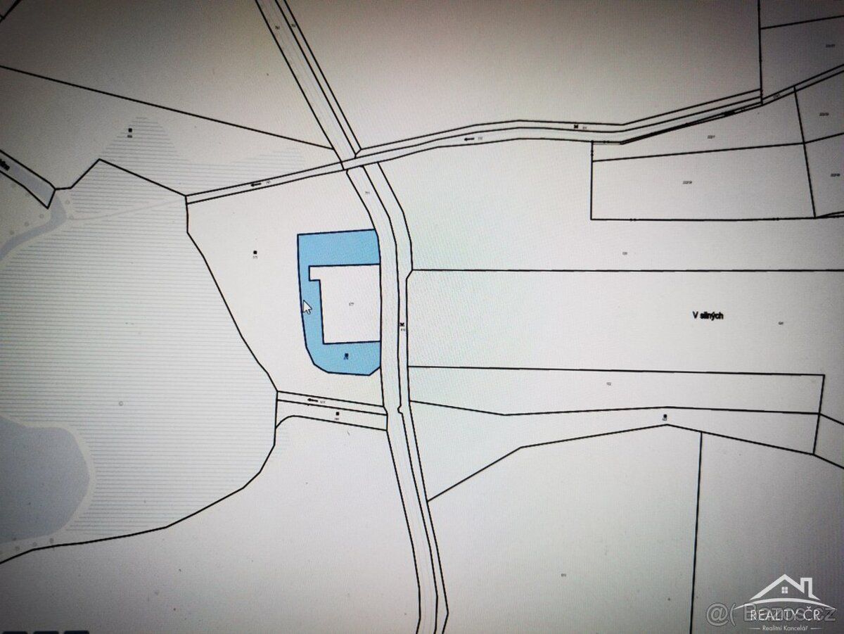Prodej pozemku obec Jičíněves katastr Žitětín. Pozemek parc.