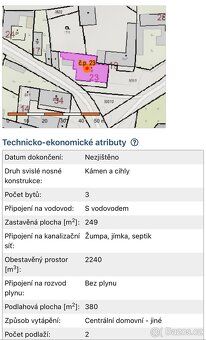 Prodej rodinného domu – bývalá Stará škola Škola se nachází 