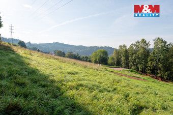 Rekreace, stavba a zahrada v čisté přírodě, vzdálená od ruch