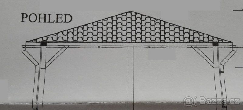 Kompletní kopie projektu na pergolu a na garážové stání i s 