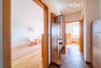 Pronájem útulného bytu 1+1 s lodžiemi a krásným výhledem – V