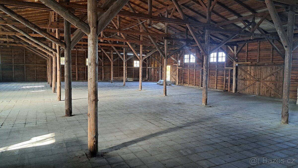 Hala k pronájmu, Mikulovice, 650m2 Nová střecha, elektřina, 