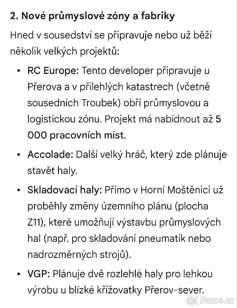 Prodám podíl na lukrativním pozemku. Nyní začíná velká výsta