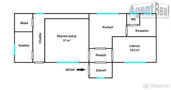 Nabízíme prodej chalupy 2+1 v Rapotíně na ulici Stará. Dům s
