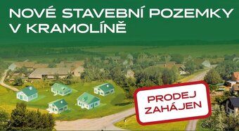 Prosej obecních pozemků Kramolín cena 1700 Kč/ m2 + DPH Poze