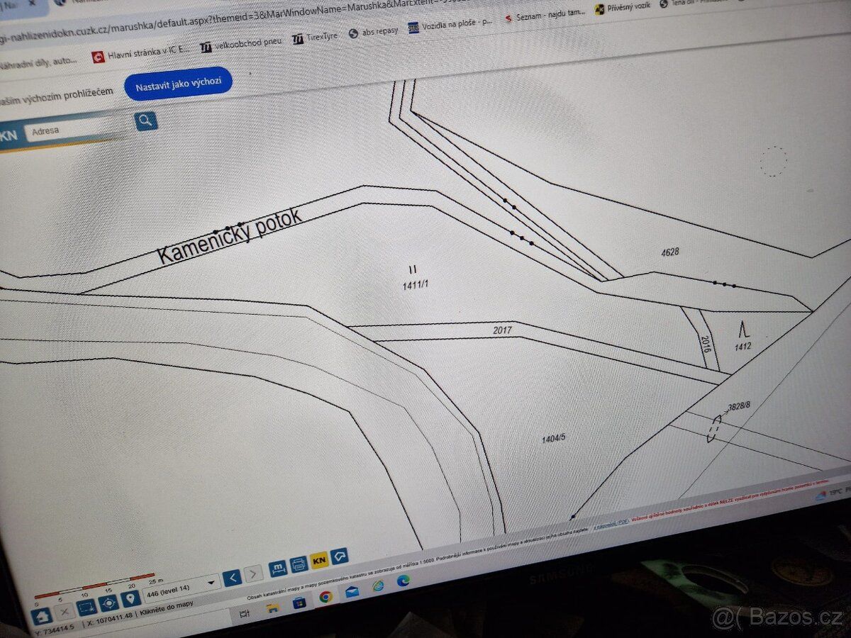 Dobrý den,
Prodám pozemek 2000 m² Pozemek leží na břehu Sáza