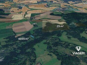 Lukrativní pozemek u hranic se SRN Katastr obce Hradiště u D
