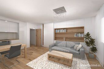 Pronájem bytu 1+kk, 36 m² – NOVOSTAVBA, Hranice, ul. Jiřího 