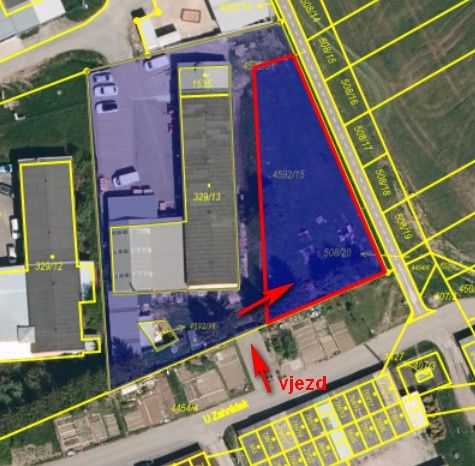 prodej stavebního pozemku ve Slavičíně. cca 1000 m2 pozemek 