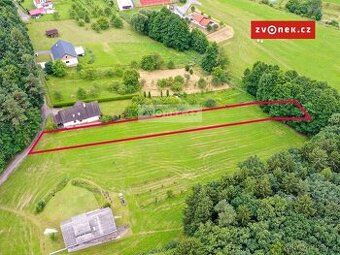 prodej stavebního pozemku ve Slavičíně. cca 1000 m2 pozemek 