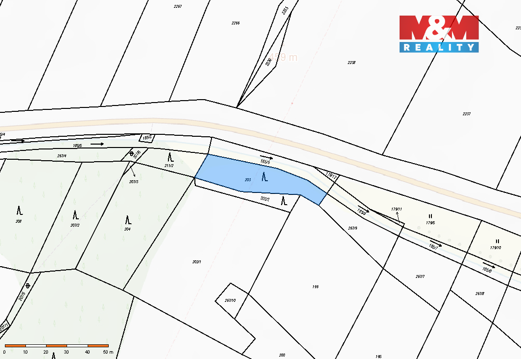 Nabízíme k prodeji pozemek, o výměře 711 m2, v katastrálním 