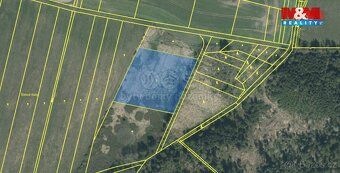 Prodej pozemku – louka, 8 286 m², Komárov u Soběslavi. Nabíz