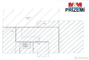 Pronájem prostor o celkové rozloze přibližně 450 m² v přízem