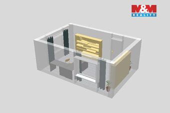 Nabízíme k pronájmu kancelář o výměře 29 m² s prostornou spo