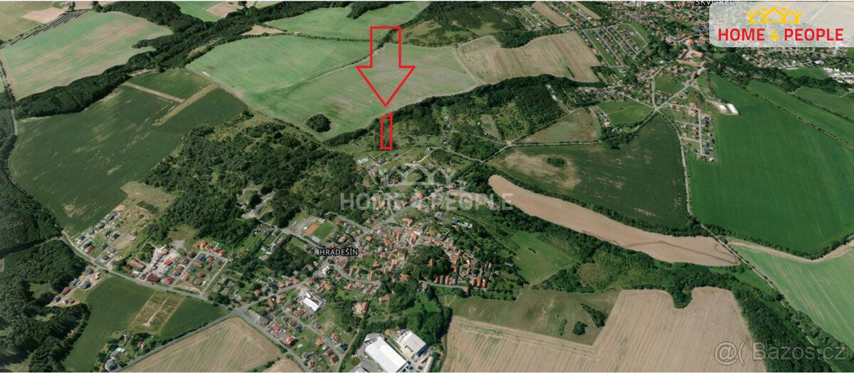 , Zprostředkujeme Vám prodej pozemku v obci Hradešín, Praha 