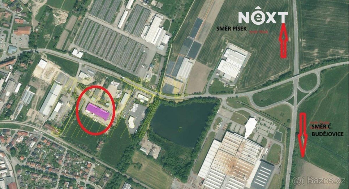 Pronájem výrobní či skladovací haly 200 m2 v průmaslovém are