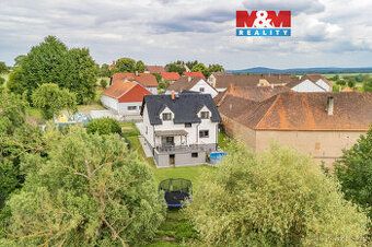 Rodinný dům 140m2,na okraji malebné vesnice 7km od Stříbra k