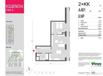 💎 Světlý nadstandardní byt 2+kk na Praze 9 – s hypotékou 4,7