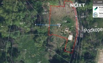 Nabízíme k prodeji soubor pozemků o celkové výměře přibližně