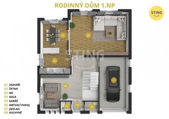 Prodej dvougeneračního rodinného domu ve Vřesině u Ostravy –