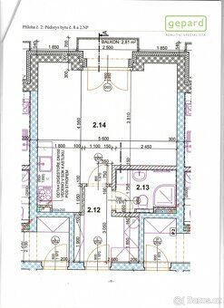 Dlouhodobý pronájem zděného bytu s balkonem v prvním patře n