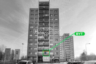 Nabízíme k pronájmu bytovou jednotku o velikosti 1+kk s balk