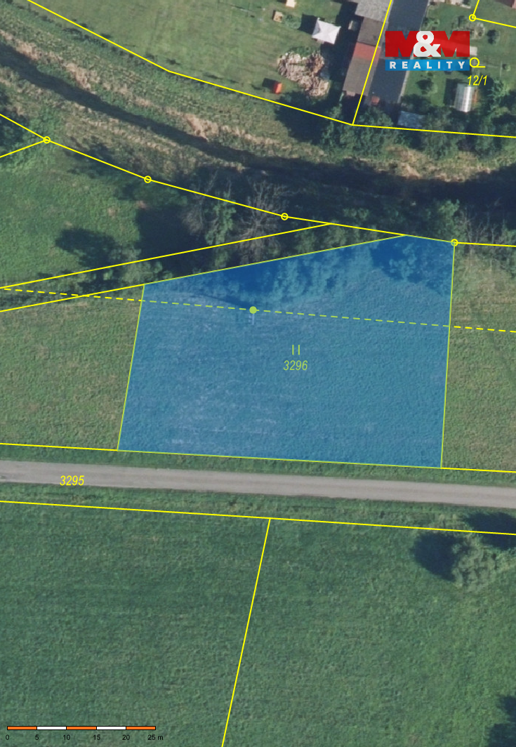 Nabízíme k prodeji pozemek o výměře 1 805 m² v katastrálním 