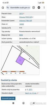 Nabízím k prodeji pozemek parc. č. 2971 v k. ú. Vrbovec o ce