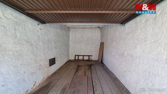 Nabízíme k pronájmu řadovou cihlovou garáž o užitné ploše 17