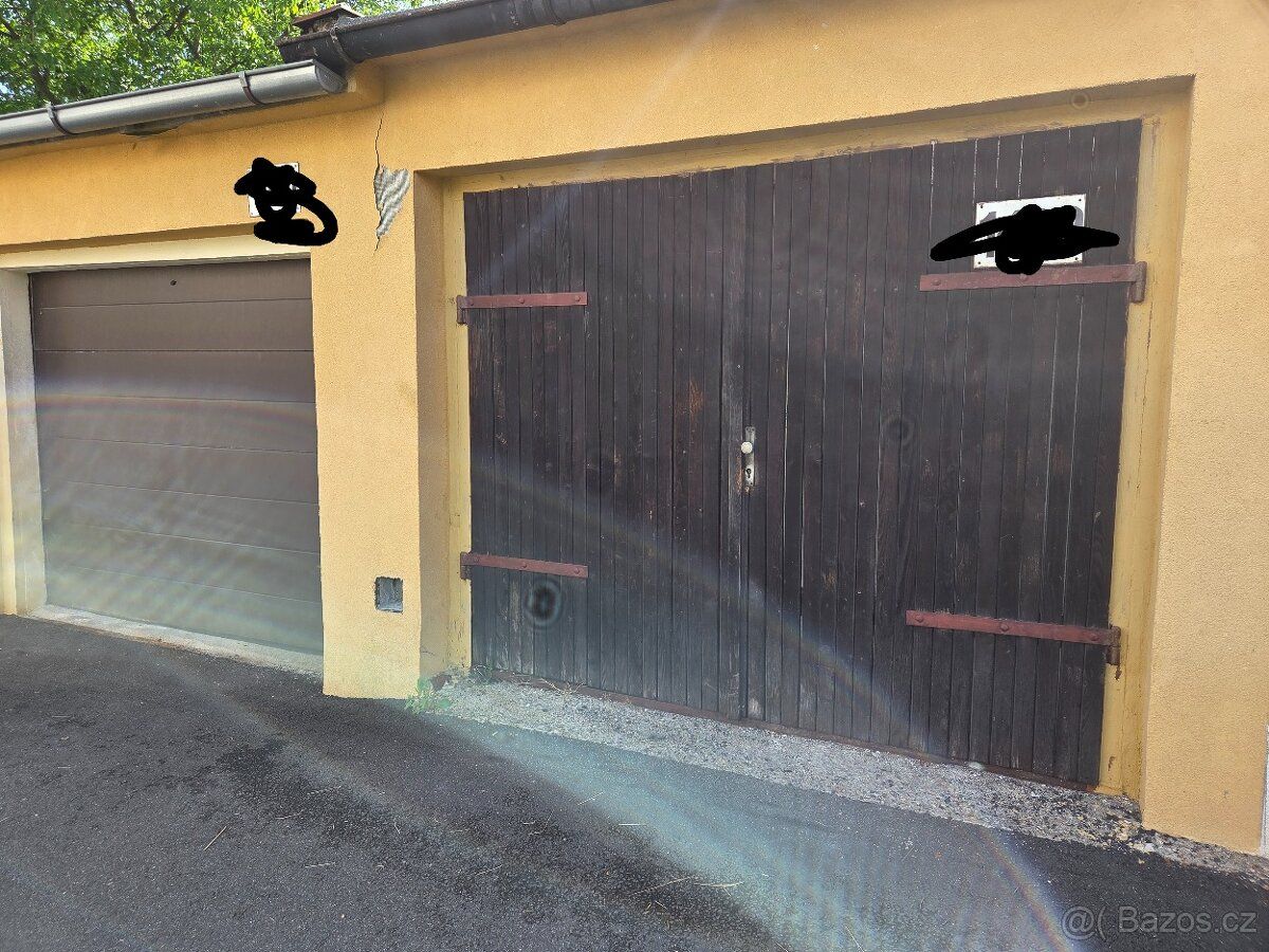Pronajmu garáž v Jirkově, ul. Kludského. Cena včetně elektři