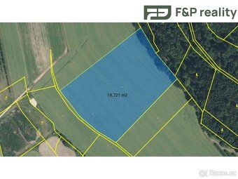 Orná půda - p.č. 417 - 17.040 m2 - p.č. 394/1 - 19.721 m2 U 