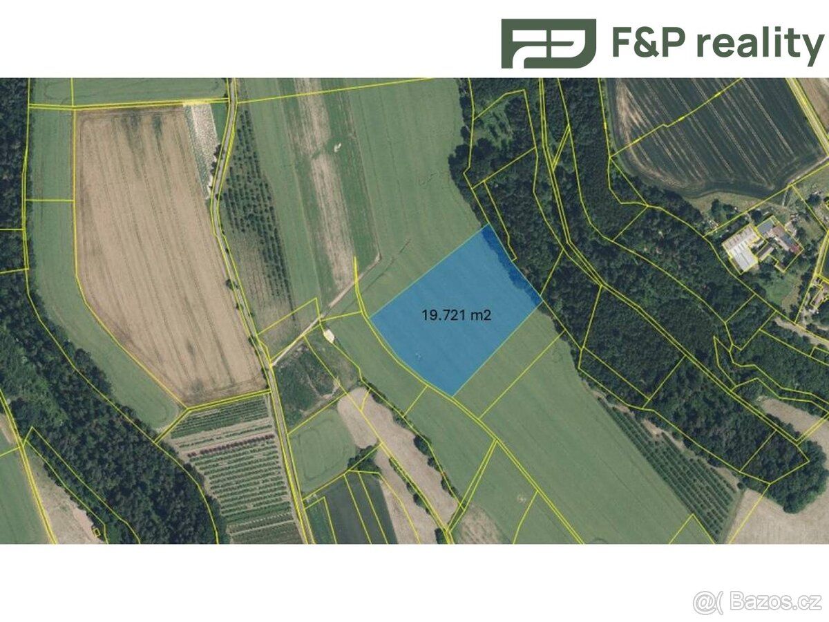 Orná půda - p.č. 417 - 17.040 m2 - p.č. 394/1 - 19.721 m2 U 