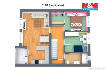 Nabídka rodinného domu s balkónem a garáží v Horním Slavkově