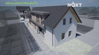 Projekt rodinného domu s platným stavebním povolením - můžet