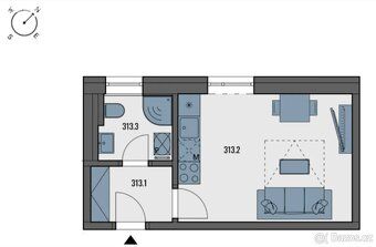 PRONÁJEM BYTU 1KK PRAHA - ZÁPAD, TUCHOMĚŘICE
Nabízíme k pron