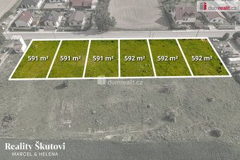 , Nabízíme k prodeji stavební pozemky v obci Bezděkov u Pard