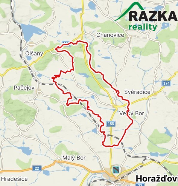 Exkluzivně nabízíme k prodeji soubor pozemků v katastru obce