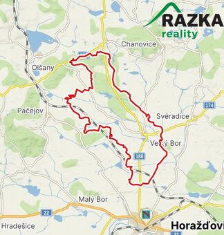 Exkluzivně nabízíme k prodeji soubor pozemků v katastru obce