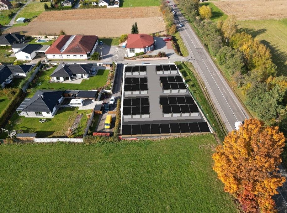 Nabízím ke koupi do osobního vlastnictví novostavby garáží s
