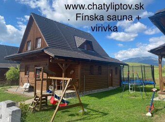Ponúkame na prenájom chaty v srdci Liptova v tesnej blízkost