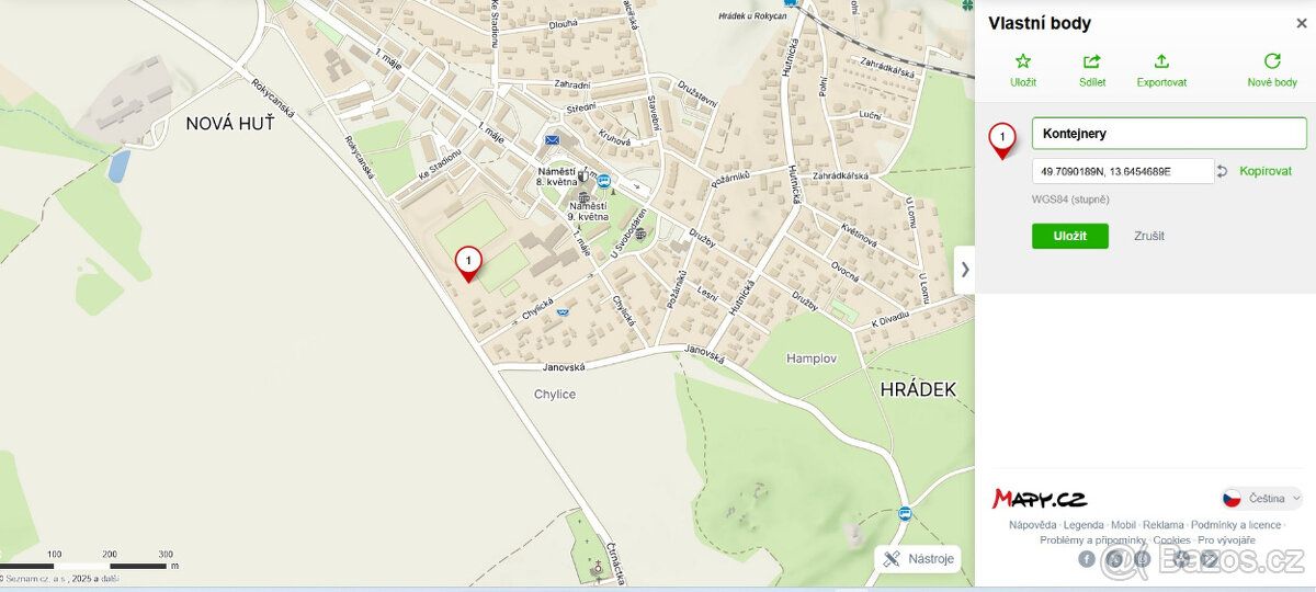 Nabízíme k pronájmu skladový kontejner o celkové užitné ploš