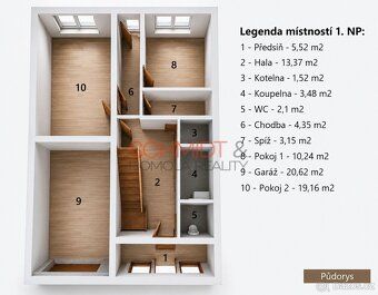 Nabízíme k prodeji řadový rodinný dům o dispozici 4+2 v klid
