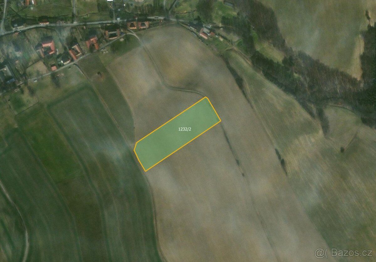 Nabízíme k prodeji půdu na parcele č. 1232/2 zapsanou na LV 