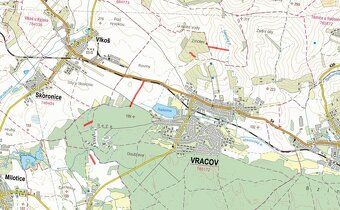 V katastrálním území Vacenovice u Kyjova, Vracov a Žádovice 